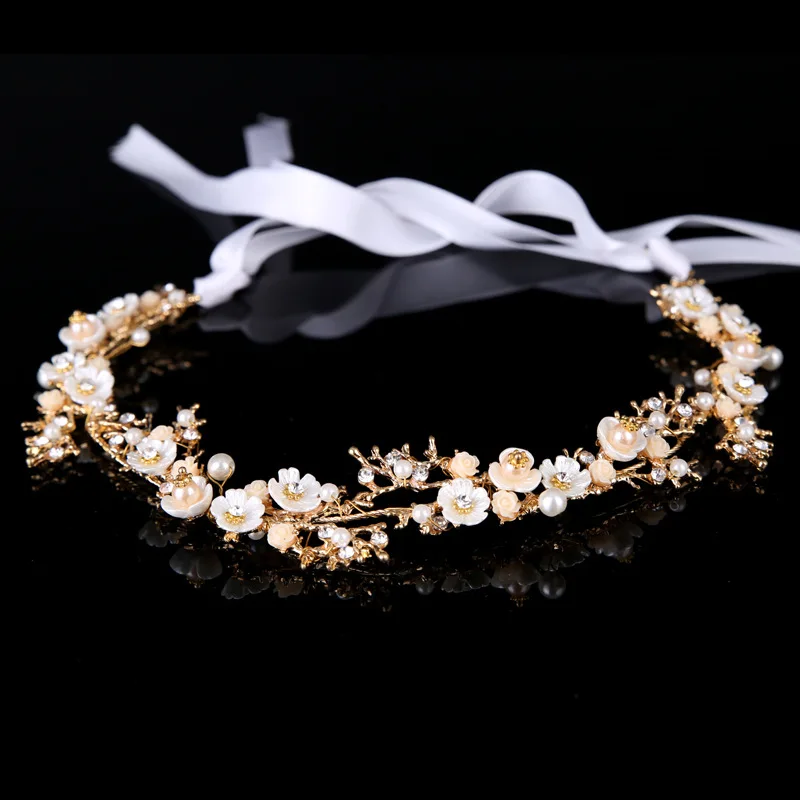 KMVEXO Flowers Bridal Hair Accessories Wedding Headpiece Hair Jewelry Bride Tiara Headband 2018 Luxury Hair Vine Pearl Hairbands
KMVEXO Flowers Bridal Hair Accessories Wedding Headpiece Hair Jewelry Bride Tiara Headband 2018 Luxury Hair Vine Pearl Hairbands