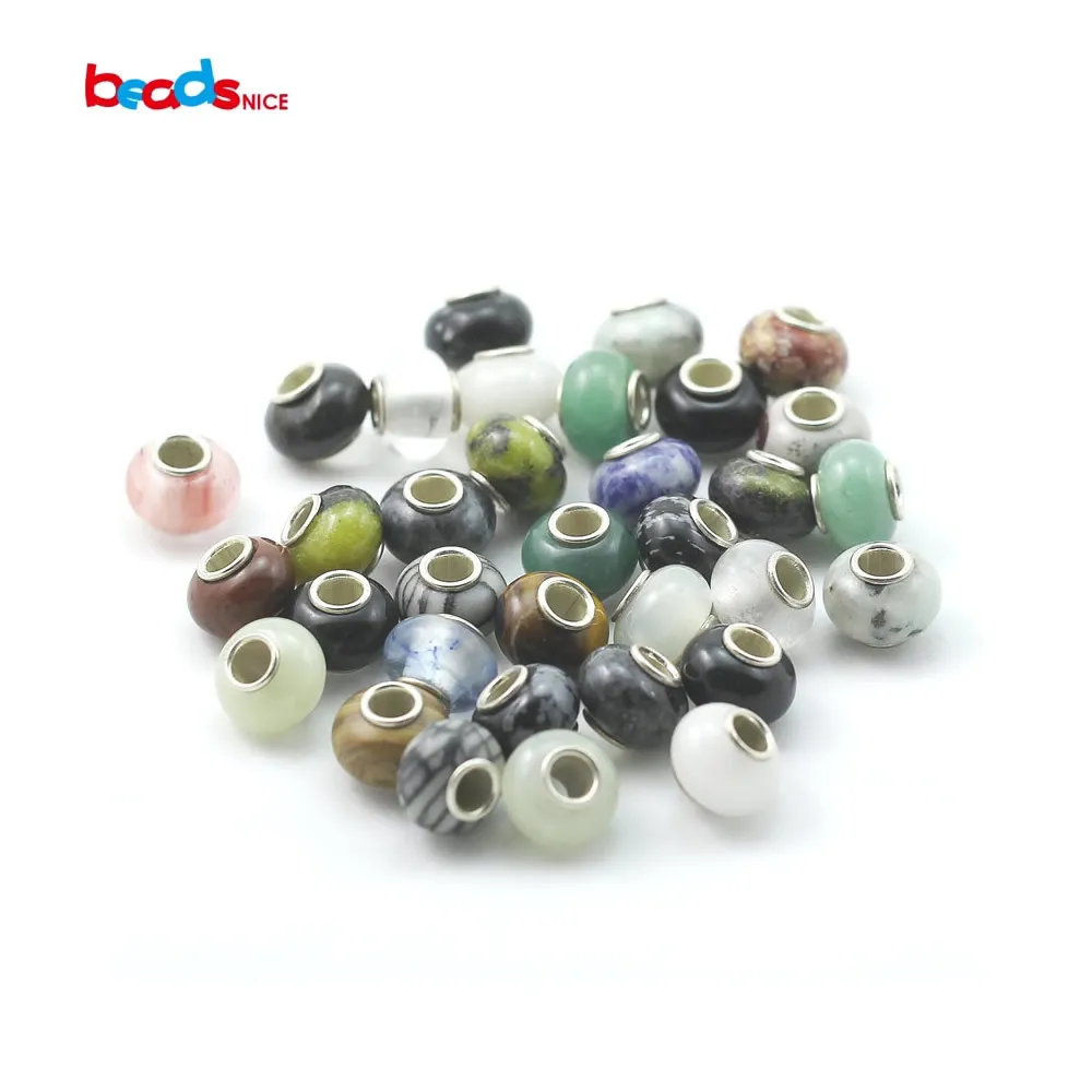 Beadsnice sterling silver 925 round beads for jewelry making 12x9mm mix gemstones european style beads fit bracelet diy ID29470
Beadsnice sterling silver 925 round beads for jewelry making 12x9mm mix gemstones european style beads fit bracelet diy ID29470
