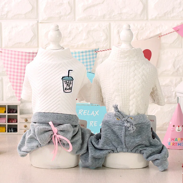 2019 Hot Sale New Design Famous Couple Male And Female Cute Lovely Warm Jumpsuits Pet Dog Clothes For Fall Winter Mascotas
2019 Hot Sale New Design Famous Couple Male And Female Cute Lovely Warm Jumpsuits Pet Dog Clothes For Fall Winter Mascotas