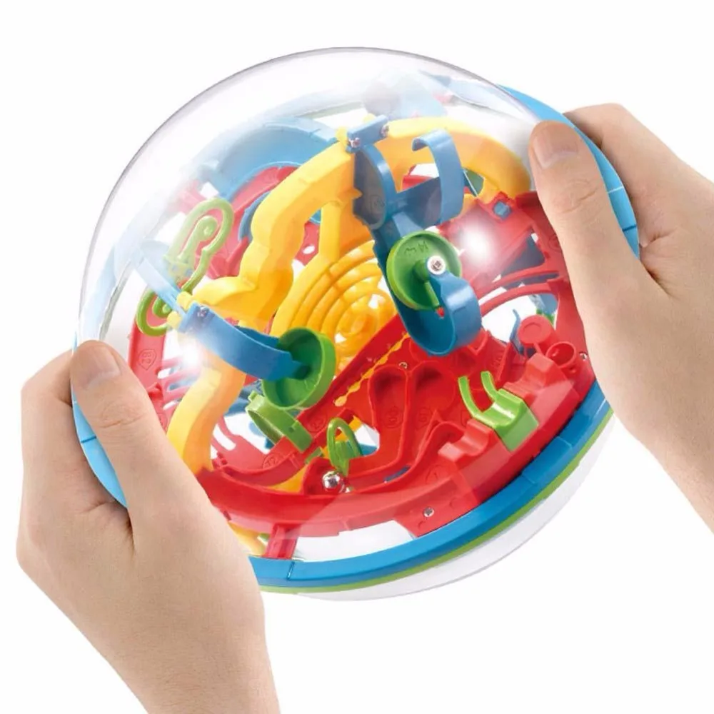 Professional 3D Puzzle Magic Maze Ball perplexus magical intellect Marble Puzzle IQ Balance Early Educational toys for Kids J11
Professional 3D Puzzle Magic Maze Ball perplexus magical intellect Marble Puzzle IQ Balance Early Educational toys for Kids J11