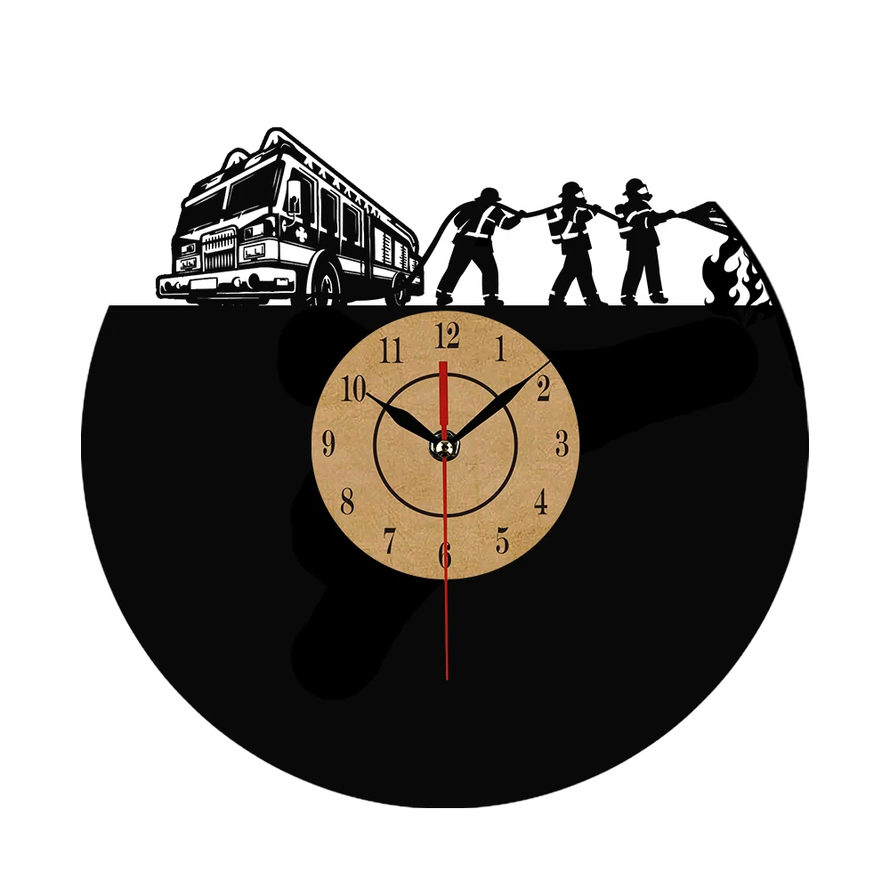 Super Cool New Arrival Vinyl Record Wall Clock Firemen Theme Art CD Clock Watch Creative Horloge Home Decorative
Super Cool New Arrival Vinyl Record Wall Clock Firemen Theme Art CD Clock Watch Creative Horloge Home Decorative