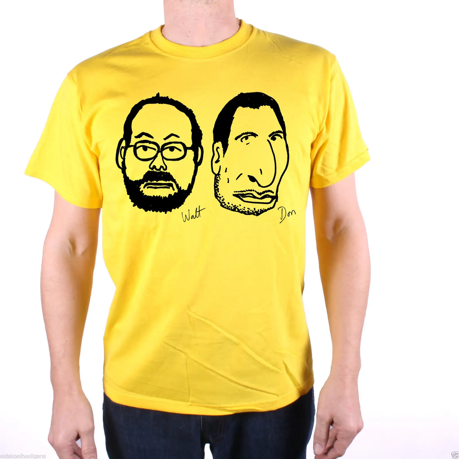 

A Tribute To Steely Dan T Shirt - Don & Walt Sketch An Old Skool Exclusive Cool Casual pride t shirt men Unisex New Fashion