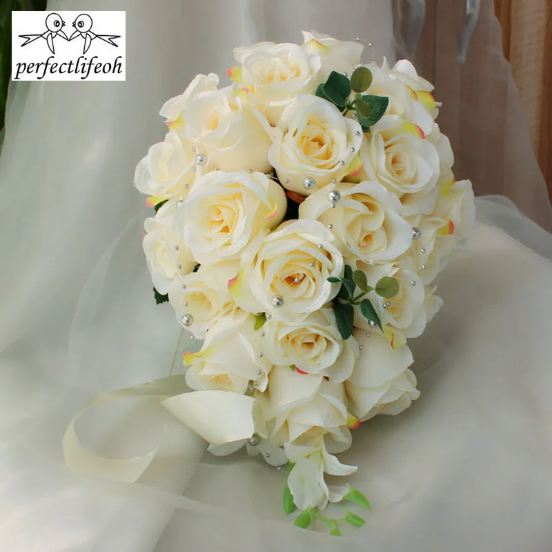perfectlifeoh pearl flower for the bride Bridal Bridesmaids Waterfall Bouquet bouquet mariage
perfectlifeoh pearl flower for the bride Bridal Bridesmaids Waterfall Bouquet bouquet mariage