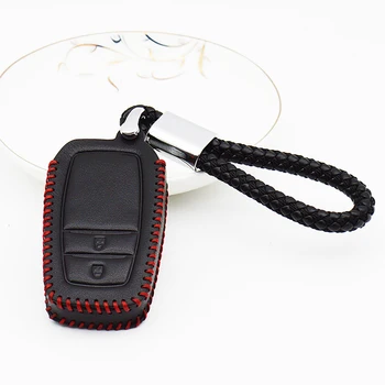Leather Car Key Cover with Braid Woven Rope Key Ring For Toyota High lander Land Cruiser Riez RAV4 Camry Crolla Crown Prado
Leather Car Key Cover with Braid Woven Rope Key Ring For Toyota High lander Land Cruiser Riez RAV4 Camry Crolla Crown Prado