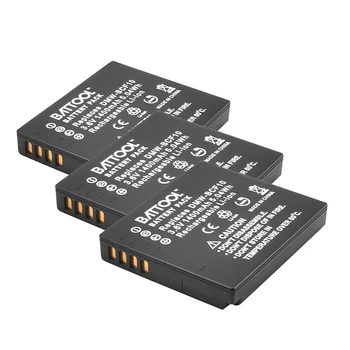 3* S009 DMW-BCF10E DMW BCF10 BCF10 DMC-FS1 1400mAh Li-ion Battery for Panasonic DMC-FP8R DMC-FP8K DMC-FS62
3* S009 DMW-BCF10E DMW BCF10 BCF10 DMC-FS1 1400mAh Li-ion Battery for Panasonic DMC-FP8R DMC-FP8K DMC-FS62