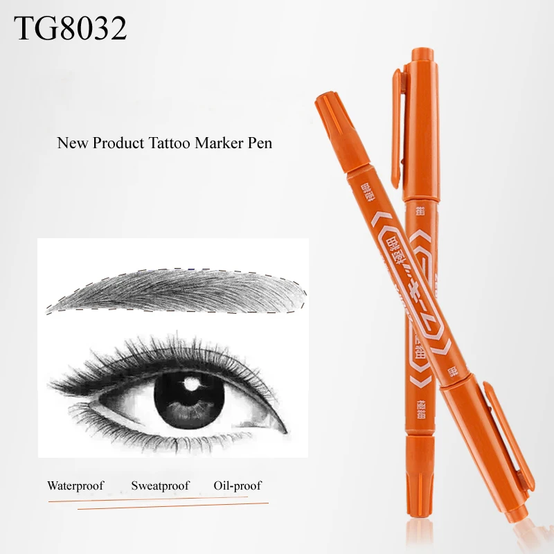 1pc New Arrival High Quality Hot Sell Double Head Microblading Eyebrow Skin Marker Pen For Eyebrow Microblading Permanent Makeup
1pc New Arrival High Quality Hot Sell Double Head Microblading Eyebrow Skin Marker Pen For Eyebrow Microblading Permanent Makeup