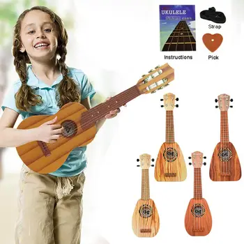 RCtown 17inch 4 Chord Tunable Simulated Ukulele Guitar Early Educational Musical Toys for Children D30
RCtown 17inch 4 Chord Tunable Simulated Ukulele Guitar Early Educational Musical Toys for Children D30