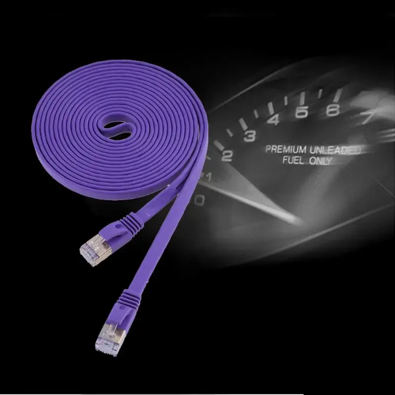 #3140 2m Cat7 Ethernet Cable High Speed 10Gbps Pure Copper Network Extension Flat Cables Cord Wire Line Pure Copper Core Line
#3140 2m Cat7 Ethernet Cable High Speed 10Gbps Pure Copper Network Extension Flat Cables Cord Wire Line Pure Copper Core Line