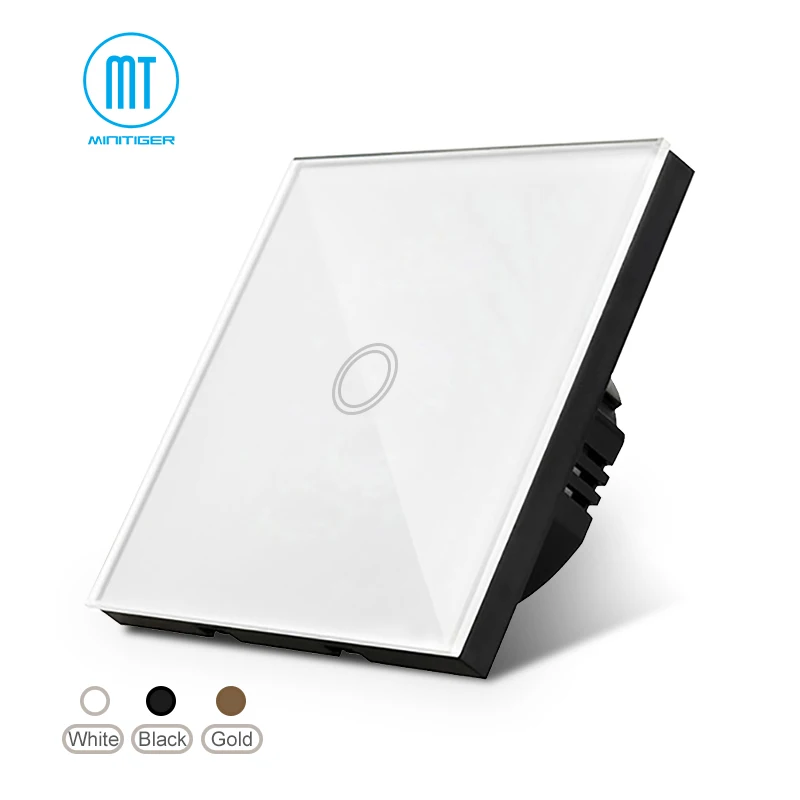 Touch switch,EU standard touch switch 1 class 1 black touch screen wall switch,Intelligent home remote control switch
Touch switch,EU standard touch switch 1 class 1 black touch screen wall switch,Intelligent home remote control switch