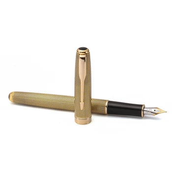 Luxury Chainmail Fountain Pen, Gold Trim Arrow Clip, Copper Barrel, Fine Nib, Office Finance School Student Calligraphy F488
Luxury Chainmail Fountain Pen, Gold Trim Arrow Clip, Copper Barrel, Fine Nib, Office Finance School Student Calligraphy F488