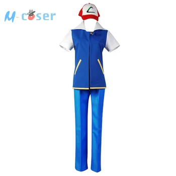 Pokemon Ash Ketchum Cosplay Costume Short Sleeve Jacket Black T-shirt Ash Katchum Hat Set Pokemon Costume for Men Halloween Sets
Pokemon Ash Ketchum Cosplay Costume Short Sleeve Jacket Black T-shirt Ash Katchum Hat Set Pokemon Costume for Men Halloween Sets