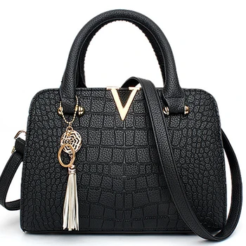 Ladies OL Office Totes Fashion Diamond Lattice PU Shoulder Bag Portable Large Capacity V Word Handbags Women Handle Bag Tassel
Ladies OL Office Totes Fashion Diamond Lattice PU Shoulder Bag Portable Large Capacity V Word Handbags Women Handle Bag Tassel