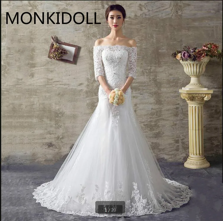 dress women 2016 free shipping appliques white wedding dresses half sleeve modest wedding dress lace crystals vintage dress
dress women 2016 free shipping appliques white wedding dresses half sleeve modest wedding dress lace crystals vintage dress