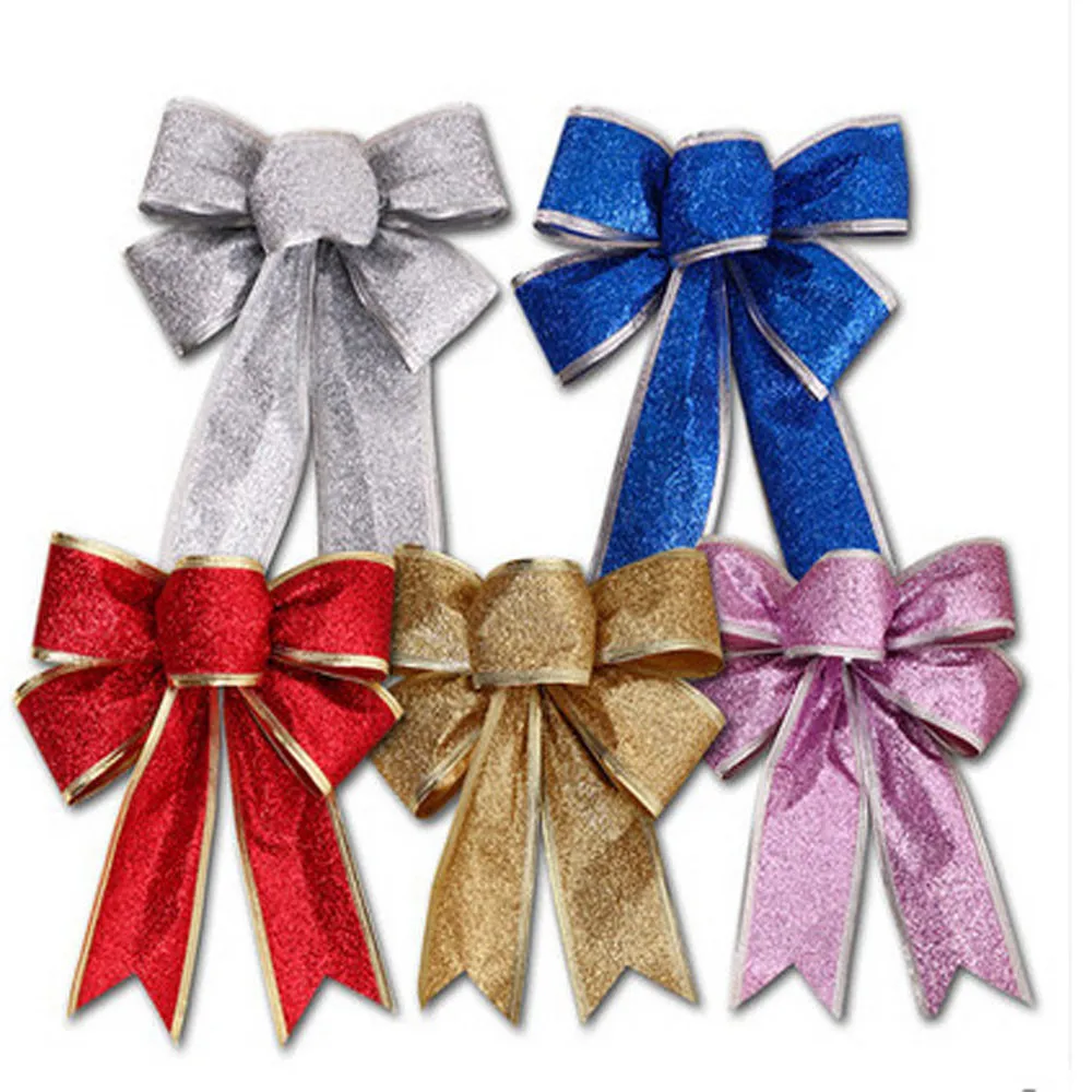 Christmas bow Tree Ornament Pendant bow Romantic Rosette Hanging Charm Ribbon Party Decoration Christmas Tree Decoration &4j19
Christmas bow Tree Ornament Pendant bow Romantic Rosette Hanging Charm Ribbon Party Decoration Christmas Tree Decoration &4j19