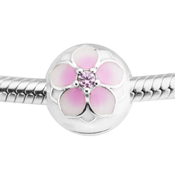 Fits Pandora Bracelets Magnolia Bloom Clips Silver Beads 100% 925 Sterling Silver Charms DIY Jewelry Perlas BerloQue Perles
Fits Pandora Bracelets Magnolia Bloom Clips Silver Beads 100% 925 Sterling Silver Charms DIY Jewelry Perlas BerloQue Perles