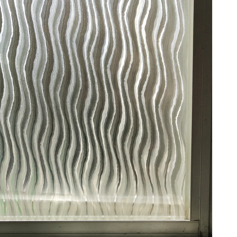 45/60/90 by 200 cm 3D Window Frosted Films Static Self Adhesive Cling Windows Sticker Tint Film for Window Stripe Wave Pattern
45/60/90 by 200 cm 3D Window Frosted Films Static Self Adhesive Cling Windows Sticker Tint Film for Window Stripe Wave Pattern