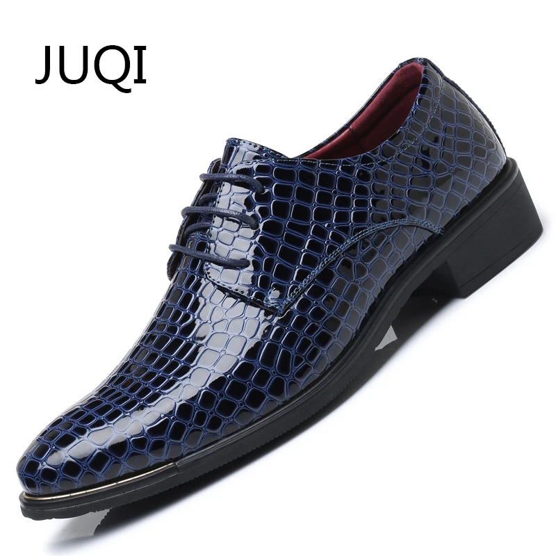 JUQI 2018 Men'S Flat Shoes Men Casual Shoes For Lace-Up Bright Leather Plaid Loafers Moccasins Mens Rubber Shoes Extra Large 48
JUQI 2018 Men'S Flat Shoes Men Casual Shoes For Lace-Up Bright Leather Plaid Loafers Moccasins Mens Rubber Shoes Extra Large 48