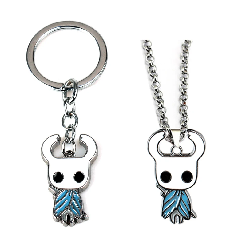 Game Hollow Knight Keychain Protagonist Zinc Alloy key chains Pendant Men Women Fashion toy Jewelry Fans Gift Charms Accessories
Game Hollow Knight Keychain Protagonist Zinc Alloy key chains Pendant Men Women Fashion toy Jewelry Fans Gift Charms Accessories