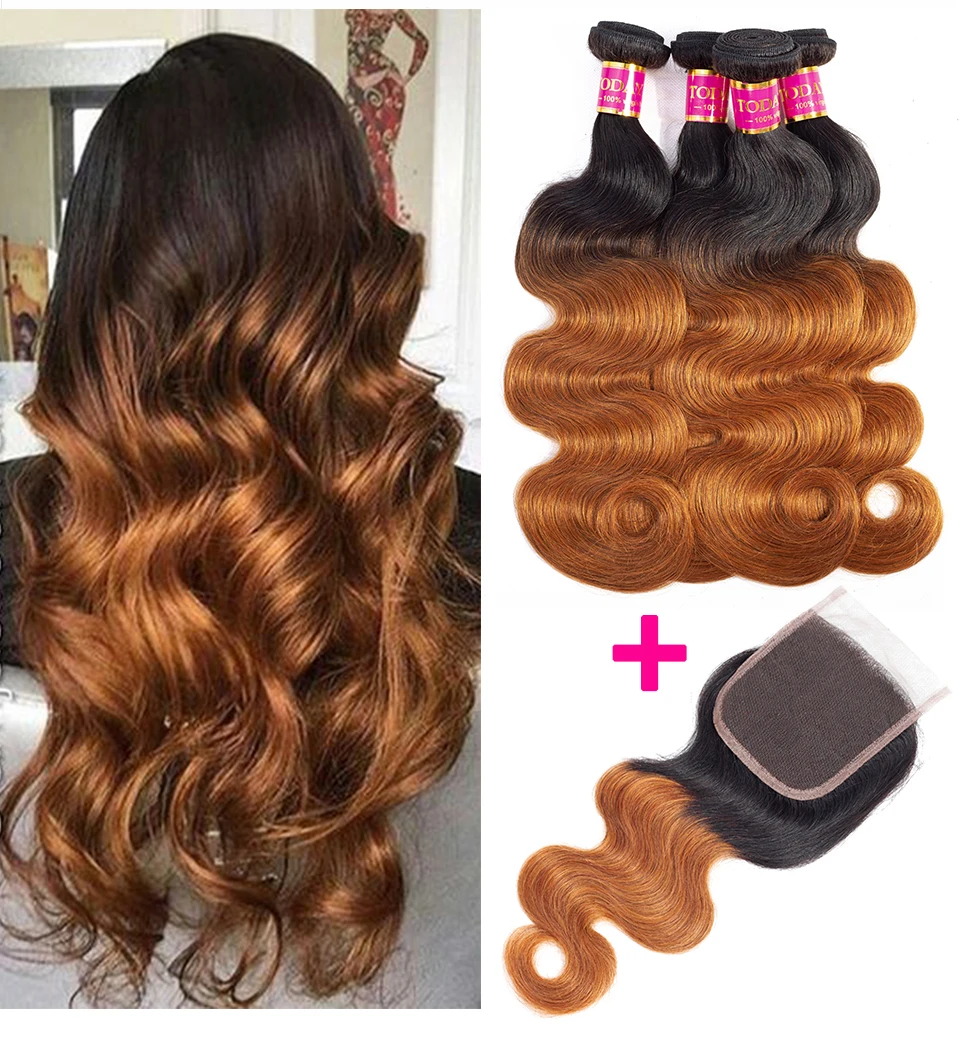 brazilian body wave bundles with closure