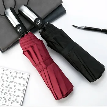 Full Automatic Oversize Reinforced Umbrella Three Folding Windproof Business Umbrella Male Female Parasol Umbrella Rain Women
Full Automatic Oversize Reinforced Umbrella Three Folding Windproof Business Umbrella Male Female Parasol Umbrella Rain Women