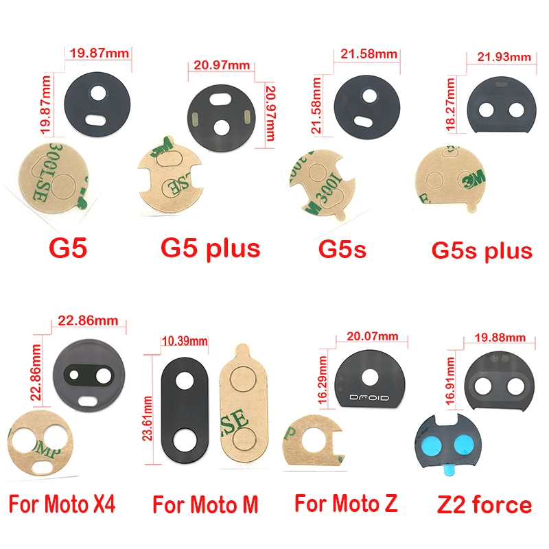 For Motorola Moto E4 G4 G5 G5s G6 G7 Play Plus Power X4 Back Rear Camera Glass Lens Circle Cover With Adhensive
For Motorola Moto E4 G4 G5 G5s G6 G7 Play Plus Power X4 Back Rear Camera Glass Lens Circle Cover With Adhensive