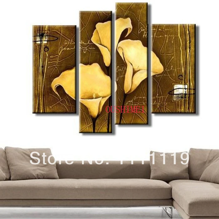Handmade Abstract Oil Painting On Canvas Home Decor Lily Flowers Handpainting Painting Wall Art Pictures Decorative Living Room
Handmade Abstract Oil Painting On Canvas Home Decor Lily Flowers Handpainting Painting Wall Art Pictures Decorative Living Room