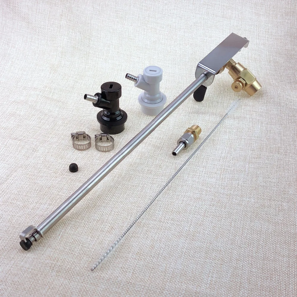 Stainless Steel Beer Gun Bottle Filler, Homebrew bottling equipments Co2 Kegging
Stainless Steel Beer Gun Bottle Filler, Homebrew bottling equipments Co2 Kegging