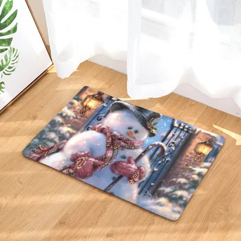 Happy Winter Snowman Indoor Mats Christmas Home Decorate Rug Carrot Mailbox Forest Snowflake Moonlight Long Coral Fleece Carpets
Happy Winter Snowman Indoor Mats Christmas Home Decorate Rug Carrot Mailbox Forest Snowflake Moonlight Long Coral Fleece Carpets