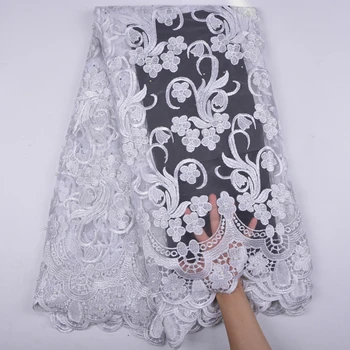 Embroidery Tulle Lace Fabric With Stones High Quality African Lace Fabric For Wedding Dress A1278
Embroidery Tulle Lace Fabric With Stones High Quality African Lace Fabric For Wedding Dress A1278