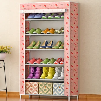 Shoe cabinet 6-grid Pattern Non-woven fabrics large shoe rack organizer removable shoe storage for home living room furniture
Shoe cabinet 6-grid Pattern Non-woven fabrics large shoe rack organizer removable shoe storage for home living room furniture