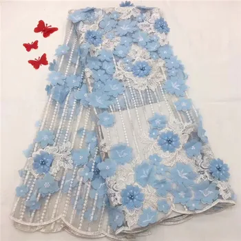 Excellent wedding/party 3D appliques tulle material French net lace fabric with beads for dress PNZ730(5yards/lot)
Excellent wedding/party 3D appliques tulle material French net lace fabric with beads for dress PNZ730(5yards/lot)