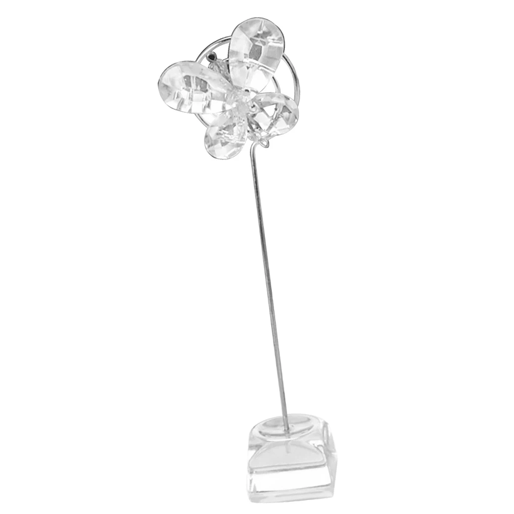 Crystal Butterfly Wedding Table Place Decoration Name Card Clip Stand Holder Wedding Birthday Baby Shower Party Favor Supply Crystal Butterfly Wedding Table Place Decoration Name Card Clip Stand Holder Wedding Birthday Baby Shower Party Favor Supply