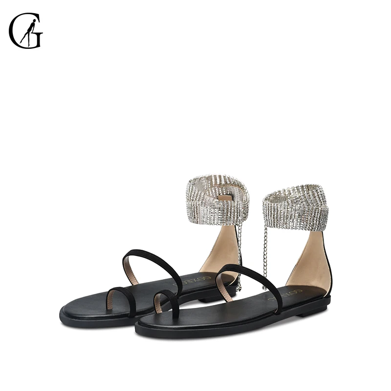 GOXEOU/2019 Spring and summer new suede shoes head fashion diamond buckle sandals size 32-46 free shipping
GOXEOU/2019 Spring and summer new suede shoes head fashion diamond buckle sandals size 32-46 free shipping