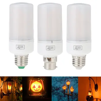 New Arrival E27 E26 B22 2835SMD LED lamp Flame Effect Fire Light Bulbs 5W AC100-265V Flickering Emulation flame Lights 1800K
New Arrival E27 E26 B22 2835SMD LED lamp Flame Effect Fire Light Bulbs 5W AC100-265V Flickering Emulation flame Lights 1800K