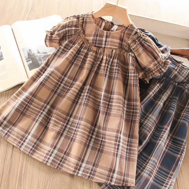 2019 Korean style girls plaid ruffles dress summer fashion girls vest dresses 2-7t
2019 Korean style girls plaid ruffles dress summer fashion girls vest dresses 2-7t