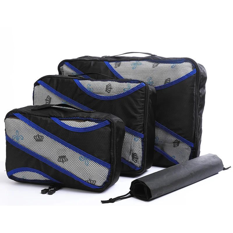 Travel Bags Hand Luggage Clothing Sorting Bolsa De Viaje 3 Pcs/set Nylon Packing Cubes Set Travel Bag Organizer Large Capacity
Travel Bags Hand Luggage Clothing Sorting Bolsa De Viaje 3 Pcs/set Nylon Packing Cubes Set Travel Bag Organizer Large Capacity