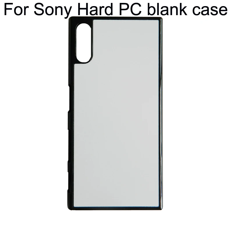 Для Sony Xperia XA XA1 Ultra / XZ XZ2 Premium X compact L1 2d hard PC sublimation case + металлическая алюминиевая
