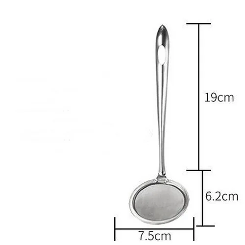 High quality kitchen tool stainless steel oil filter spoon grease oil grid metal kitchen filter spoon
High quality kitchen tool stainless steel oil filter spoon grease oil grid metal kitchen filter spoon