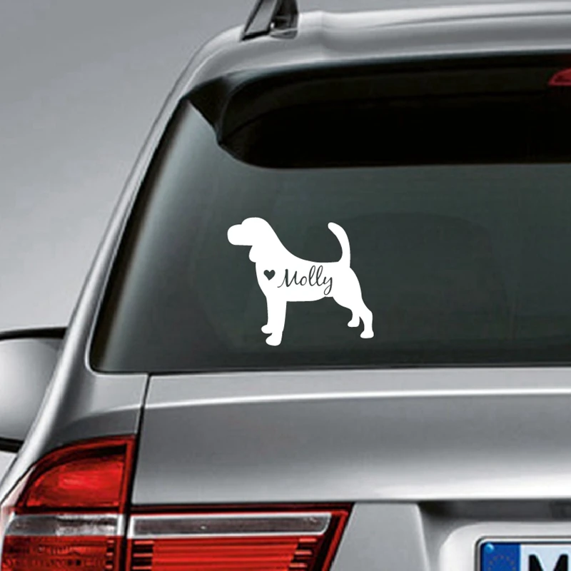 Custom Pet Dog Beagle Vinyl Art Sticker , Personalized Beagle Name Art Decals Car Window Laptop Notebook iPad Sticker Decor
Custom Pet Dog Beagle Vinyl Art Sticker , Personalized Beagle Name Art Decals Car Window Laptop Notebook iPad Sticker Decor