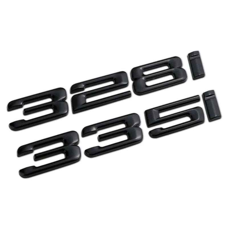 1 шт. ABS черный Автомобильный задний значок наклейка для BMW M Performance 3 Sereis E36 E46 E90 E30 F30