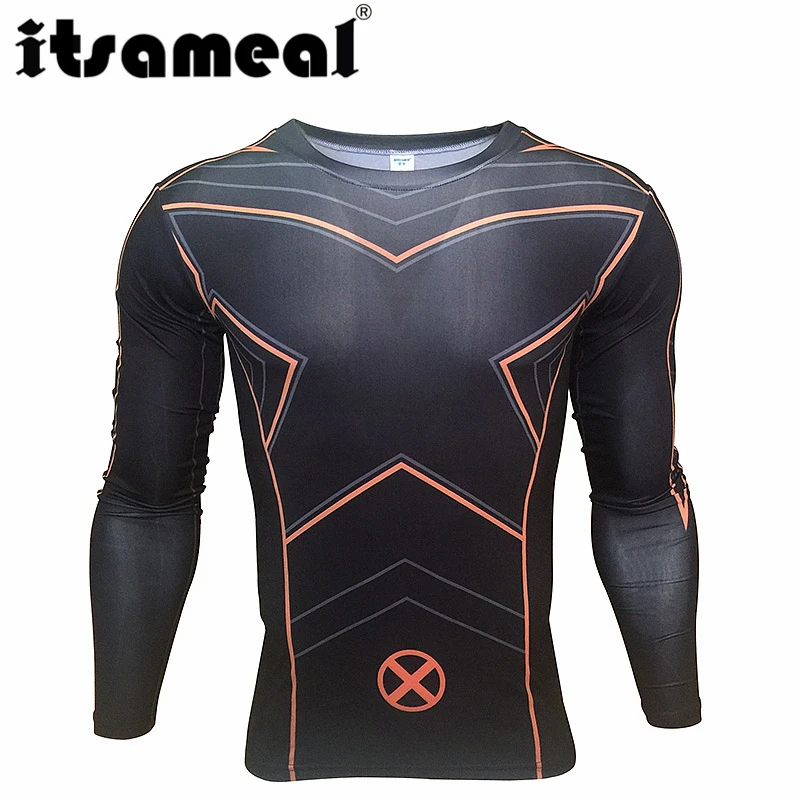 X-man 3D Printed T shirts Men Compression Shirt 2017 New Cosplay Long Sleeve Tops Male Crossfit Fitness BodyBuilding Clothing
X-man 3D Printed T shirts Men Compression Shirt 2017 New Cosplay Long Sleeve Tops Male Crossfit Fitness BodyBuilding Clothing