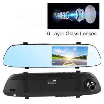 DVR Camera 5inch IPS Touch Screen Car DVR Driving Recorder Dash Cam Rearview Mirror Camera Video Recorder New arrives
DVR Camera 5inch IPS Touch Screen Car DVR Driving Recorder Dash Cam Rearview Mirror Camera Video Recorder New arrives