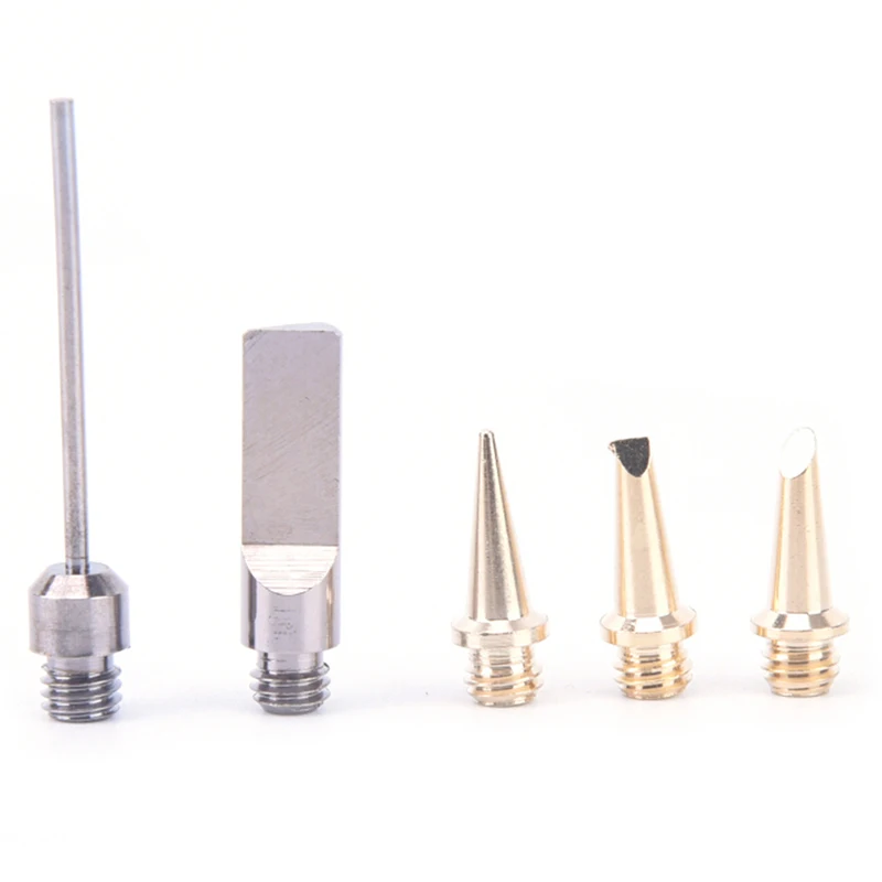 5Pcs/Set Self-Ignition Gas Soldering Iron Cordless Welding Torch Kit Tool Fit for HS-1115K Ignition Butane Soldering Iron tip
5Pcs/Set Self-Ignition Gas Soldering Iron Cordless Welding Torch Kit Tool Fit for HS-1115K Ignition Butane Soldering Iron tip