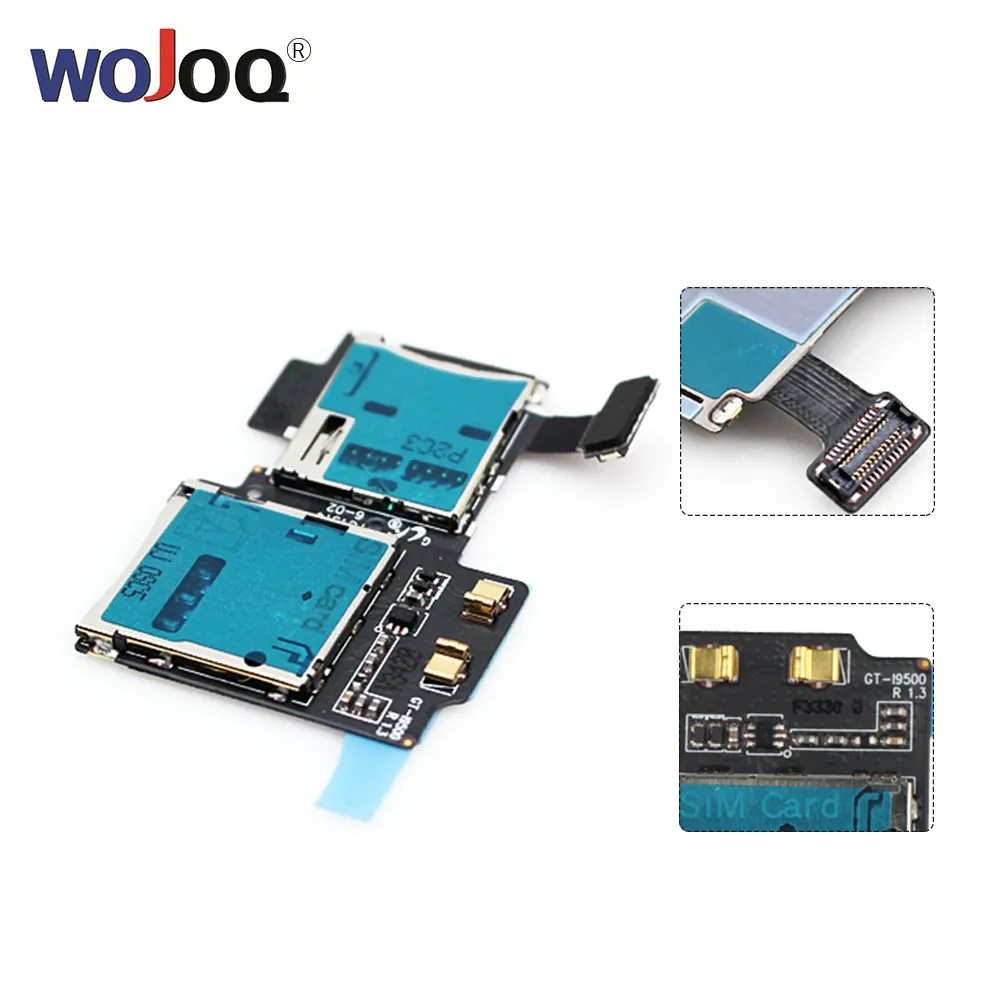 New Original For Sansung S4 GT-I9505 i9505 i9500 Sim Card Reader Holder Memory Socket Flex Cable Replacement repair parts
New Original For Sansung S4 GT-I9505 i9505 i9500 Sim Card Reader Holder Memory Socket Flex Cable Replacement repair parts