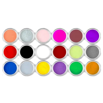 18 Colors Acrylic Powder Nail Art Decoration Sparkle Dust UV Gel Carving Sculpture Pigment Powders
18 Colors Acrylic Powder Nail Art Decoration Sparkle Dust UV Gel Carving Sculpture Pigment Powders
