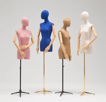 High Quality Fashion Style Female Fabric Display Mannequin Fiberglass Model On Promotion
High Quality Fashion Style Female Fabric Display Mannequin Fiberglass Model On Promotion