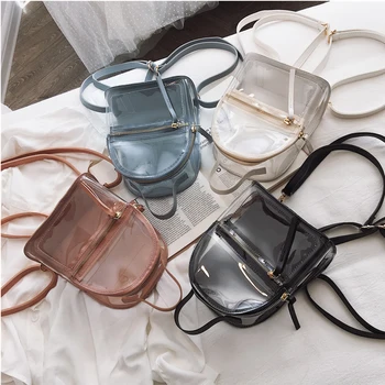 L'OMBRE Small Backpacks School Stuff Bags Backpacks Transparent Bags Fashion Mochila Clear PVC Backpacks прозрачный рюкзак
L'OMBRE Small Backpacks School Stuff Bags Backpacks Transparent Bags Fashion Mochila Clear PVC Backpacks прозрачный рюкзак