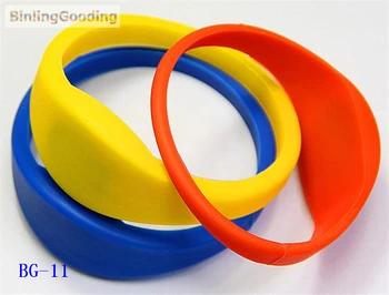 

BG-11 100PCS/LOT 13.56mhz Ntag203/Ntag213 144bytes NFC Wristband Bracelet