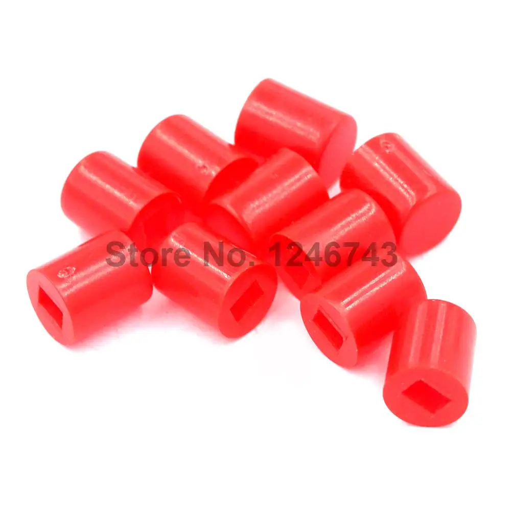 6x7mm Round Button Cap Button Cap for 8.5X8.5/8*8 Series of Self-Locking Switch Hat
6x7mm Round Button Cap Button Cap for 8.5X8.5/8*8 Series of Self-Locking Switch Hat