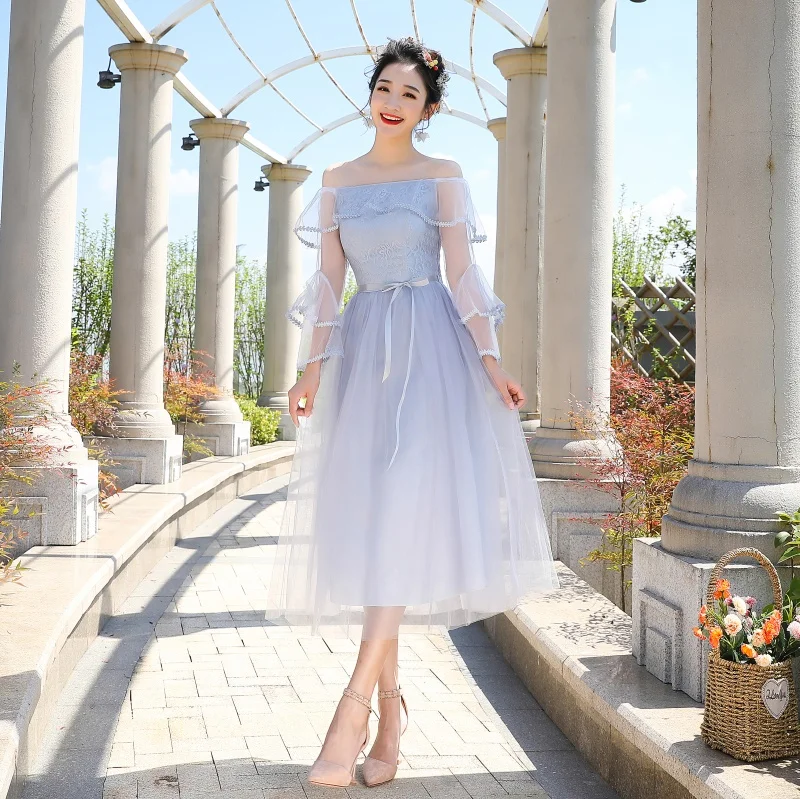Autumn New Gray Women Sexy Flower Gowns 17 Style Available Bridesmaid Wedding Dress Evening Party Solid Dressing Dance Cheongsam
Autumn New Gray Women Sexy Flower Gowns 17 Style Available Bridesmaid Wedding Dress Evening Party Solid Dressing Dance Cheongsam